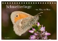 Schmetterlinge - von Blüte zu Blüte - (Tischkalender 2024 DIN A5 quer), CALVENDO Monatskalender - Angelika Meister