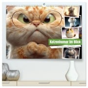 Cover-Bild zum Titel 'Katzenhumor im Blick (hochwertiger Premium Wandkalender 2026 DIN A2 quer), Kunstdruck in Hochglanz' von 'Steffen Gierok-Latniak'