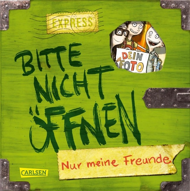 Bitte nicht öffnen: Nur meine Freunde (Freundebuch) - Charlotte Habersack