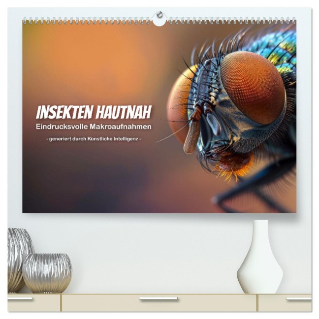 Insekten hautnah (hochwertiger Premium Wandkalender 2026 DIN A2 quer), Kunstdruck in Hochglanz - Peter R. Stuhlmann