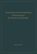 Cover-Bild zum Titel 'Technisch-wissenschaftliche Abhandlungen der Osram-Gesellschaft' von ''