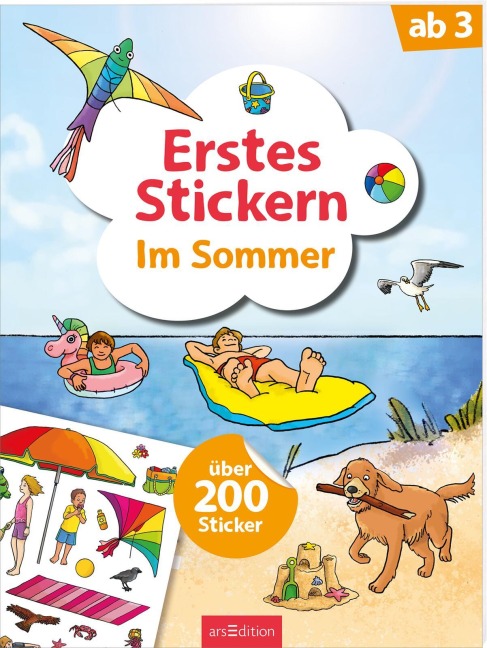 Erstes Stickern - Im Sommer - 