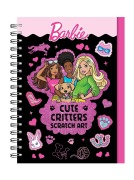 Cover-Bild zum Titel 'Barbie: Cute Critters Scratch Art' von 'Mattel'