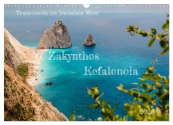 Cover-Bild zum Titel 'Zakynthos und Kefalonia Trauminseln im Ionischen Meer (Wandkalender 2026 DIN A3 quer), CALVENDO Monatskalender' von 'Mike Hans Steffl'
