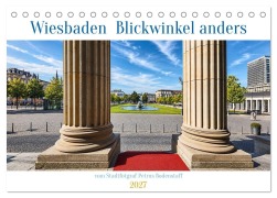 Cover-Bild zum Titel 'Wiesbaden Blickwinkel anders (Tischkalender 2027 DIN A5 quer), CALVENDO Monatskalender' von 'Petrus Bodenstaff'