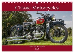 Cover-Bild zum Titel 'Classic Motorcycles (Wall Calendar 2026 DIN A3 landscape), CALVENDO 12 Month Wall Calendar' von 'Terry Joslin'