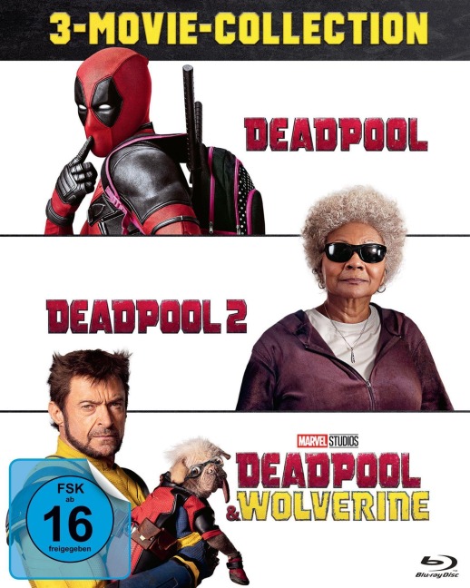 Deadpool 3-Movie-Collection BD - 
