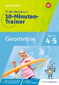 Cover-Bild zum Titel 'Fit fürs Gymnasium - 10-Minuten-Trainer. Übertritt 4 / 5 Mathematik Geometrie' von 'Tanja Blumberg'