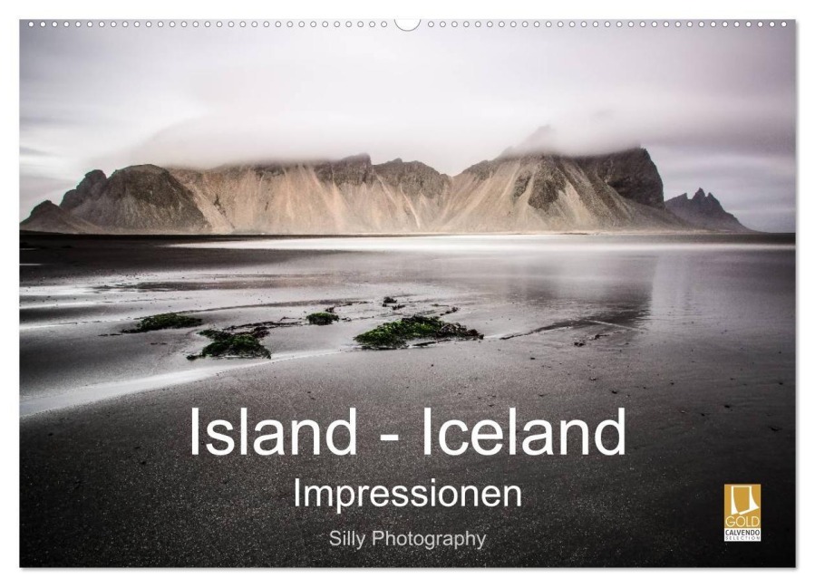 Island - Iceland Impressionen (Wandkalender 2027 DIN A2 quer), CALVENDO Monatskalender - Silly Photography