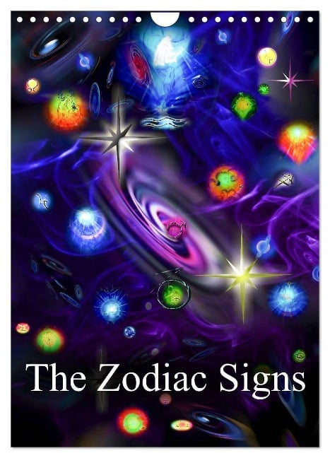 The Zodiac Signs (Wall Calendar 2025 DIN A4 portrait), CALVENDO 12 Month Wall Calendar - Walter Zettl