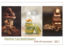 Kleine Leckerbissen - Stilvoll inszeniert (Wandkalender 2025 DIN A3 quer), CALVENDO Monatskalender - Linda Geisdorf
