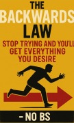 Cover-Bild zum Titel 'The Backwards Law: Stop Trying And You'll Get Everything You Desire - No BS' von 'Jason Morales'