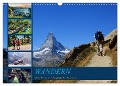 WANDERN über Stock und Stein in der Schweiz (Wandkalender 2025 DIN A3 quer), CALVENDO Monatskalender - Susan Michel