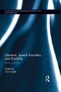 Cover-Bild zum Titel 'Literature, Speech Disorders, and Disability' von ''
