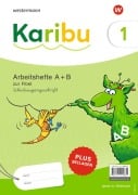 Cover-Bild zum Titel 'Karibu. Paket Arbeitshefte 1 (Teil A und B) Schulausgangsschrift zur Fibel Verbrauch plus Beilagen' von ''