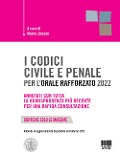 Cover-Bild zum Titel 'I codici civile e penale per l'orale rafforzato 2022' von 'Marco Zincani'