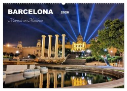 BARCELONA - Metropole am Mittelmeer (Wandkalender 2026 DIN A2 quer), CALVENDO Monatskalender - Konstanze Junghannns