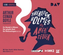 Cover-Bild zum Titel 'Sherlock Holmes 2 - Die Abenteuer' von 'Arthur Conan Doyle'