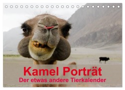Cover-Bild zum Titel 'Kamel Porträt (Tischkalender 2027 DIN A5 quer), CALVENDO Monatskalender' von 'Sven Gruse'