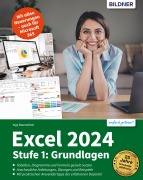 Cover-Bild zum Titel 'Excel 2024 - Stufe 1: Grundlagen' von 'Inge Baumeister'