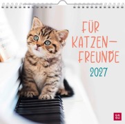 Cover-Bild zum Titel 'Wandkalender 2027: Für Katzenfreunde' von ''