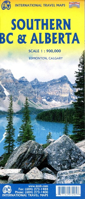 Southern BC/Alberta 1:900000 - 