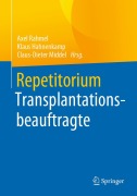 Cover-Bild zum Titel 'Repetitorium Transplantationsbeauftragte' von ''