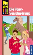 Cover-Bild zum Titel 'Die drei !!!, Die Pony-Verschwörung (drei Ausrufezeichen)' von 'Kari Erlhoff'
