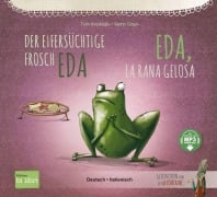 Cover-Bild zum Titel 'Der eifersüchtige Frosch Eda (Deutsch-Italienisch)' von 'Tülin Kozikoglu'