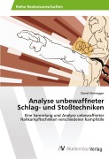 Cover-Bild zum Titel 'Analyse unbewaffneter Schlag- und Stoßtechniken' von 'Daniel Steinegger'