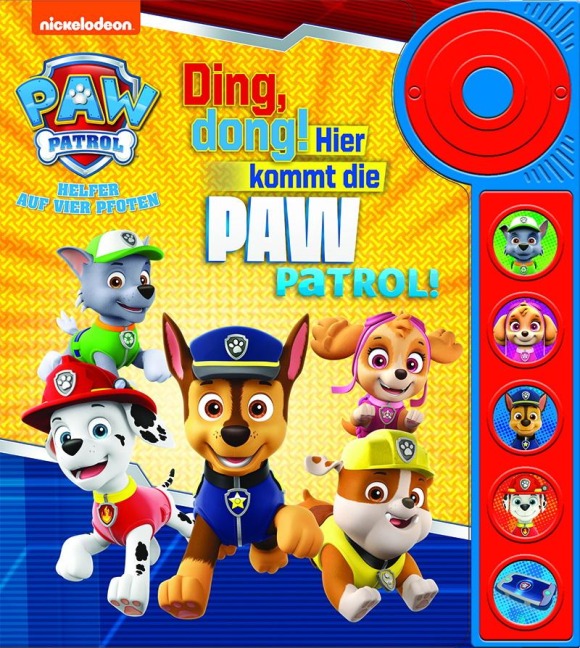 PAW Patrol - Ding, dong! Hier kommt die PAW Patrol - Soundbuch - 