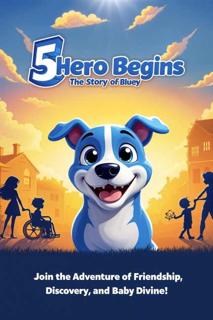 5Hero Begins : The story of Bluey - Luena-Grace