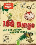 Cover-Bild zum Titel '100 Dinge die ein Junge wissen muss' von 'Philip Kiefer'