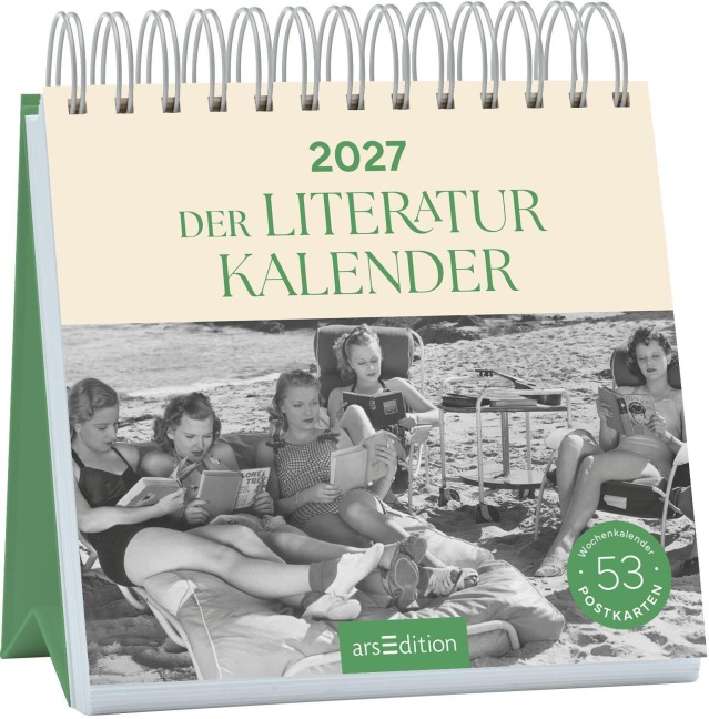 Postkartenkalender Der Literaturkalender 2027 - 