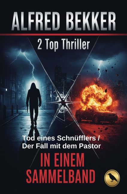 2 Top Thriller: Tod eines Schnüfflers / Der Fall mit dem Pastor - Alfred Bekker
