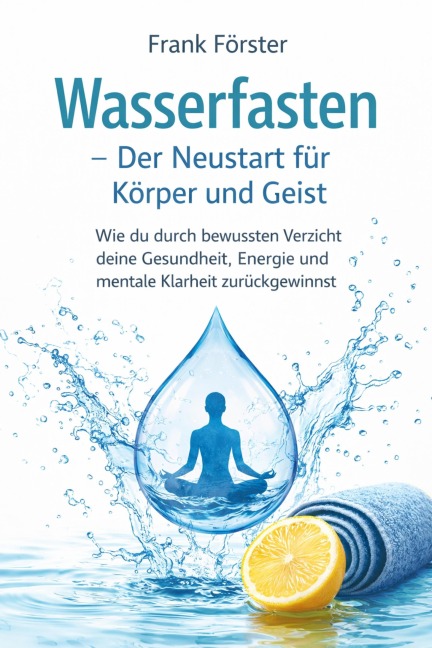 Wasserfasten - Der Neustart für Körper und Geist - Frank Förster