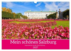 Cover-Bild zum Titel 'Mein schönes Salzburg (Wandkalender 2027 DIN A3 quer), CALVENDO Monatskalender' von 'Christa Kramer'