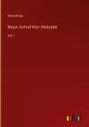 Cover-Bild zum Titel 'Nieuw Archief Voor Wiskunde' von 'Anonymous'