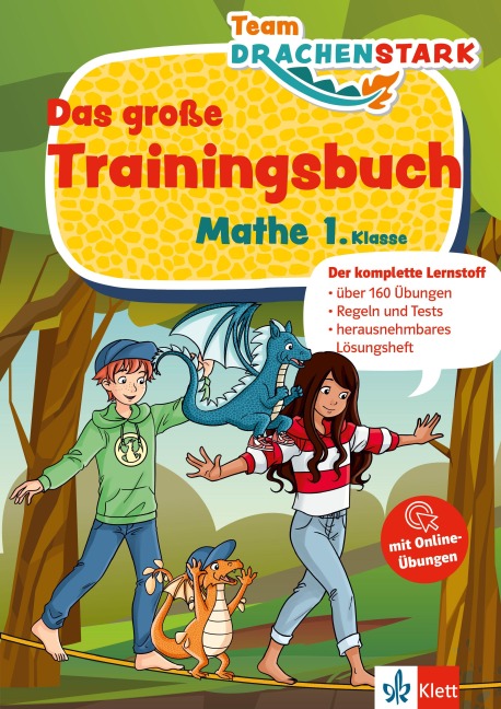 Klett Team Drachenstark: Das große Trainingsbuch Mathe 1. Klasse - 