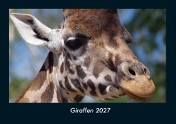 Cover-Bild zum Titel 'Giraffen 2027 Fotokalender DIN A4' von 'Tobias Schmitt, Kevin Heber'