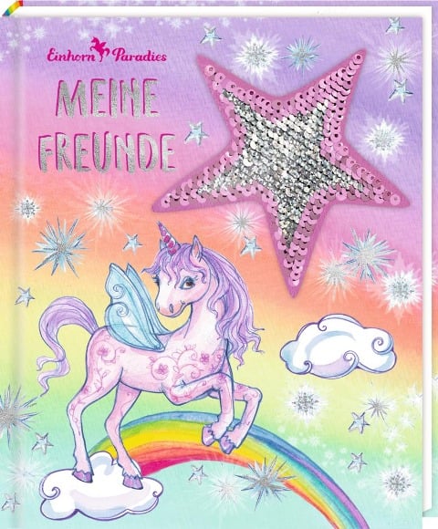 Freundebuch - Einhorn-Paradies - Meine Freunde - 