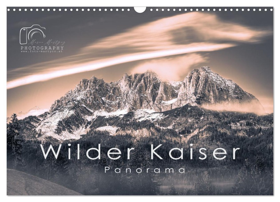 Wilder Kaiser Panorama 2025 (Wandkalender 2025 DIN A3 quer), CALVENDO Monatskalender - Marco Martycz