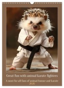 Cover-Bild zum Titel 'Great fun with animal karate fighters (Wall Calendar 2026 DIN A3 portrait), CALVENDO 12 Month Wall Calendar' von 'Peter Ruebsamen'