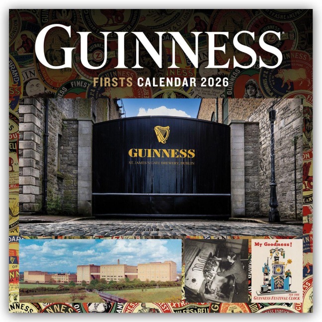 Guinness 2026 - Wand-Kalender - Carousel Calendar