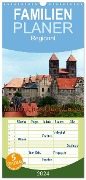 Familienplaner 2025 - Malerisches Quedlinburg mit 5 Spalten (Wandkalender, 21 x 45 cm) CALVENDO - Happyroger Happyroger
