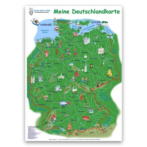 Meine Deutschlandkarte - 