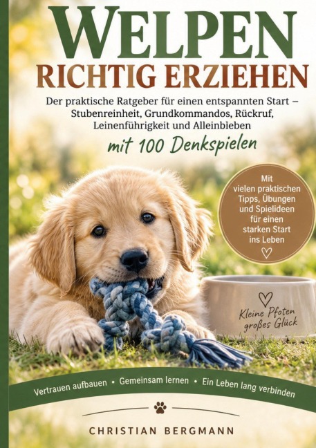 WELPEN RICHTIG ERZIEHEN - Christian Bergmann
