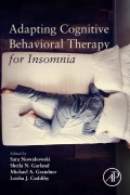 Cover-Bild zum Titel 'Adapting Cognitive Behavioral Therapy for Insomnia' von ''