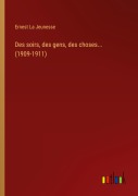 Cover-Bild zum Titel 'Des soirs, des gens, des choses... (1909-1911)' von 'Ernest La Jeunesse'