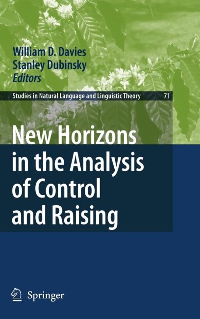 New Horizons in the Analysis of Control and Raising - 